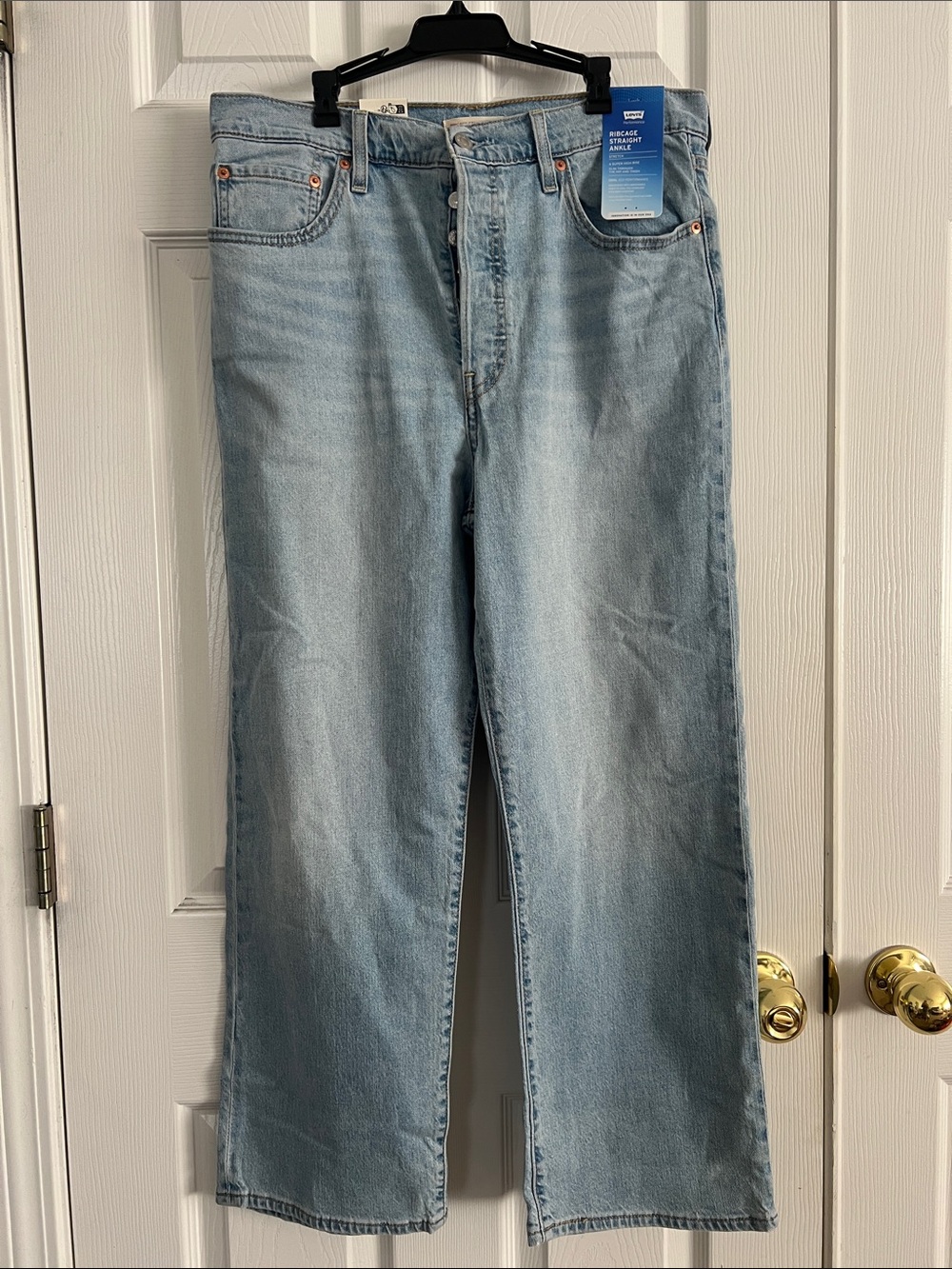 Levi's Light Blue Straight-Leg Women's Jeans